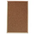 Herlitz Pinnwand Kork 40x60cm, Korkpinnwand, naturkork, Holzrahmen