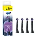 Oral-B iO Strahlendes Weiss, Original Aufsteckbürsten, Schwarz, 4er #1907117