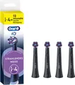 Oral-B iO Aufsteckbürsten Strahlendes Weiss Zahnaufhellung Schwarz 4 Stück