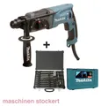 Makita HR2470 Bohrhammer SDS Aufnahme + Bohrer-Meißel-Satz 17 tlg. als Zubehör