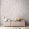 Tapete Floral Creme Blau Rosa Grün - A.S. Création Maison Charme 390753 - Vliestapete Vogel - 10,05 m x 0,53 m Made in Germany