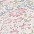Vliestapete Weiß Rosa Blau Ornamente Floral Vögel Blätter 39075-3 (4,48€/1qm)