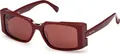 MaxMara MM0159 69S shiny bordeaux 54/16/140 Damen Sonnenbrillen