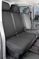 Walser Sitzbezüge für VW T5 Doppelbank vorne aus strapazierfähigem Polyester BJ 04/2003 - 08/2009, 10456