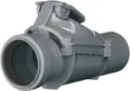 AIRFIT Rückstauklappe DN50 mit zusätzlichem Handverschluss grau, 50050GRK