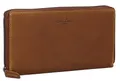 Gusti Geldbörse Leder - Cara Portemonnaie Geldbeutel Kartenetui Vintage Damen Braun Leder