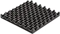 Schaumstoffnoppenplatte anthrazit 50 x 50 cm, 30 mm hoch  Schaumstoffplatte