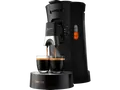 PHILIPS SENSEO® CSA240/60 Select mit Kaffeestärkewahl und Memo-Funktion, 0.9L Wassertank, Padmaschine, Klavierlackschwarz