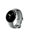 Google Pixel Watch Champagne Gold intelligente Uhr mit Band Flouroelastomer hazel Bandgröße: L 32 GB Wi-Fi NFC Bluetooth 4G 36 g (GA04120-DE)