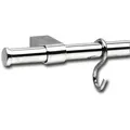 Kesseböhmer Linero 2000 Relingrohr Set, Länge 596 mm Stahl Edelstahl-Effekt