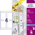 Avery-Zweckform MD4001 Flaschenetiketten 90 x 120 mm Papier Weiß 20 St. Perma...