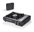 EASYmaxx Gaskocher Gaskocher tragbar Schwarz