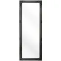 Beliani Wandspiegel FOUGERES Schwarz 3x50x130