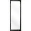 Beliani - Wandspiegel Schwarz Rechteckig 50 X 130 Cm Kunststoff Mit Eleganter Ausstrahlung Rechteckig Klassisch