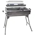Mangal Kairat Schaschlikgrill Edelstahl rostfrei Grill mit Grillrost