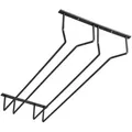 So-tech - Gläserhalter Für 2 Glasreihen 235 X 500 X 70 Mm Schwarz Schrankhalterung Für Weingläser Sektkelche Stielgläser Weinglasregal Von Sotech