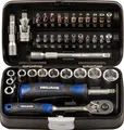 Projahn Mini Steckschlüssel & Bit-Box, 38tlg. mit markierten Bits kompaktes Set