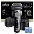 Braun 9667CC Elektrischer Rasierer Wiederaufladbar Wet Dry Mit Basis Und Tasche