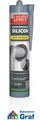 LUGATO Hochtemperatur-Silikon WIE GUMMI, ofenschwarz, 310ml /#82000228