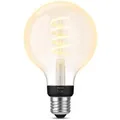 White Ambiance E27 Filament Lampe E27 Globe 550 lm, LED-Lampe