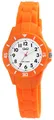 Q&Q by Citizen Uhr Kinder Unisex Armbanduhr Quarzuhr Silikonarmband Orange 10ATM