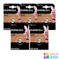 5 Duracell Cr1620 Lithium-Batterien 3V Knopfzelle Dl1620 Exp 2034 NEU