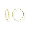 Thomas Sabo Creolen Mittelgross Silber 18k Vergoldet CR728-413-39