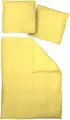 Adam Bettwäsche Uni Collection light, Renforcé, 2 teilig, aus 100 % Bio-Baumwolle, 2 teilig - Bettwäsche Set