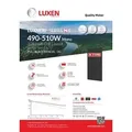 Luxen Solar 500W Bifazial Solarmodul TopCon Luxneri Series N5 Full Black