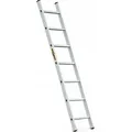 Drabest | Leiter - Aufstiegsleiter - 7 Sprossen - Tragfähigkeit 150 kg - Aluleiter 1x7 Stufen - Professionelle Anlegeleiter
