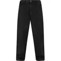 DEF Bequeme Jeans DEF Herren DEF Tapered Loose Fit Denim (1-tlg) schwarz 34