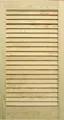 Classen Lamellentür 39,5 x 39,4 x 2,2 cm Kiefer Möbeltur SChranktür unbehandelt