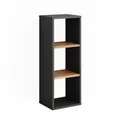 Vicco Standregal Orlando, Anthrazit/Goldkraft Eiche, 30 x 80.1 cm, mit verstellbaren Einlegeböden zur flexiblen Nutzung