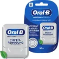 Oral-B Essential 8700216386760, Gewachste Zahnseide, Flach, Minze, Grau, 50 m, 1 Stück(e)