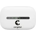 Congstar 40-21-6018, Ausrüstung für drahtloses Handy-Netzwerk, Weiß, Tragbar, Edge, GPRS, HSDPA,HSPA,UMTS, Akku - Weiß