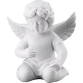 Classic Kleine Figur groß Engel mit Blumenkranz
