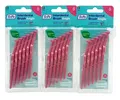 3x TePe Angle Interdentalbürsten pink 0,4mm 3x6 Stück