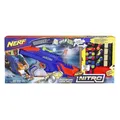 Hasbro Nerf Nitro Rennbahn - Autobahn MotoFury Rapid Rally, Fahrzeugblasterset