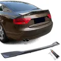 Ducktail Heckspoiler Schwarz Glanz passt für Audi A5 8T Coupe 8F Cabrio 07-16
