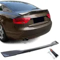 Ducktail Heckspoiler Schwarz Glanz passt für Audi A5 8T Coupe 8F Cabrio 07-16