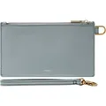 FOSSIL Handgelenktasche Utensilientasche Gift Wristlet Smokey Blue blaugrau - Blau