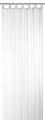 ELBERSDRUCKE Vorhang Schlaufenschal Feel Good Uni weiß 255x140cm transparent Schlaufen (1 St), transparent