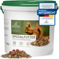 wildtier liebe Artgerechtes Eichhörnchenfutter 2kg für Eichhörnchen, Ganzjährig