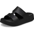 Crocs Herren Getaway Platform H-Strap Sandalen, Black, 39/40 EU