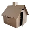 Spielhaus Pappe Kinder Papphaus Kartonhaus Kinderspielhaus Geburtstagsparty