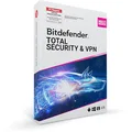 Bitdefender Total Security & Premium VPN 1 Jahr 10 Geräte