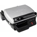 Tefal Kontaktgrill GC3050, 2000 W, aufklappbar, regelbarer Thermostat, antihaftbeschichtet silberfarben