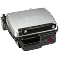 Tefal GC3050 Silber-Schwarz Kontaktgrill  wärmeisolierte Griffe  2.000 Watt