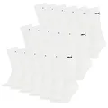 PUMA Unisex Crew Socks Socken Sportsocken MIT FROTTEESOHLE 18er Pack white 300-35/38