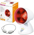 Beurer IL 35 Infrarotlampe wärmendes Infrarotlicht 3-stufen Timer 5 Winkel Weiß